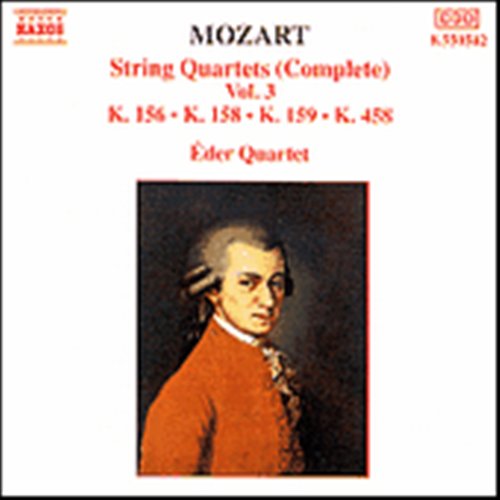 EDER QUARTET - MOZART: STRING QUARTETS VOL.3 1CD