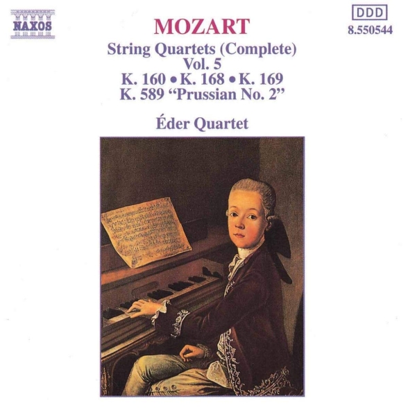 EDER QUARTET - MOZART: STRING QUARTETS VOL.5 1CD