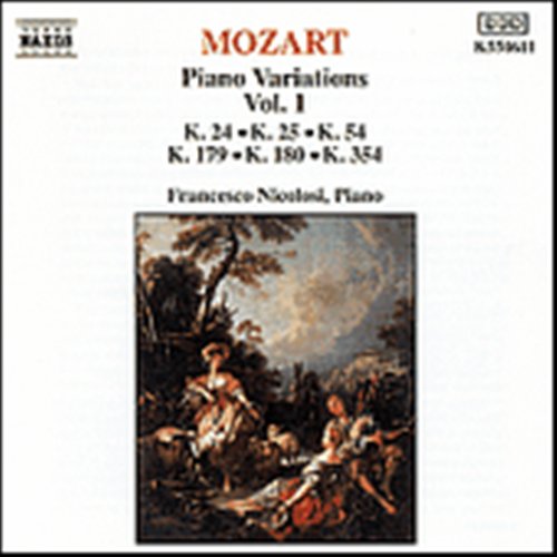 FRANCESCO NICOLOSI - MOZART: PIANO VARIATIONS, VOL.1 1CD