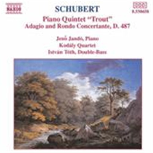 JANDO, KODALY QUARTET, TOTH - SCHUBERT: TROUT QUINTET, ADAGIO AND RONDO CONCERTA 1CD