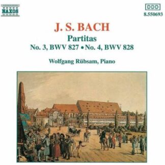 WOLFGANG RÜBSAM - BACH: PARTITAS NO.3, 4 1CD