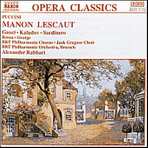BRT PHIL. CHORUS, JAAK GREGOOR - PUCCINI: MANON LESCAUT 2CD
