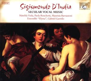 ENS. ELYMA, GARRIDO - D-INDIA: SECULAR VOCAL MUSIC 3CD