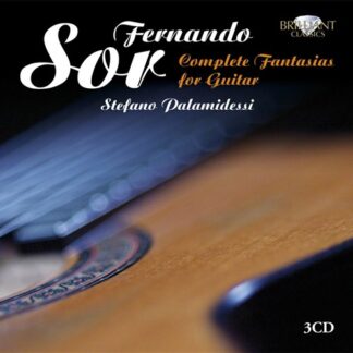 STEFANO PALAMIDESSI - SOR: COM. FANTASIAS FOR GUITAR 3CD