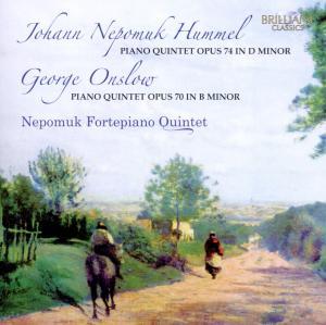 NEPOMUK PIANOFORTE QUINTET - HUMMEL, ONSLOW: PIANO QUINTETS 1CD