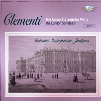 MASTROPRIMIANO - CLEMENTI: COM. PIANO SON VOL.5 3CD