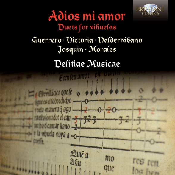 NIETO, SANCHEZ, DELITAE MUSICA - V/C: DUETS FOR 2 VIHUELAS - ADIOS MI AMOR 1CD