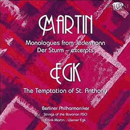 JANET BAKER, FISCHER-DIESKAU, BPO, M - MARTIN, EGK: SIX MONOLOGUES FROM HOFFMAN-S JEDERMA 1CD