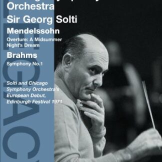 CSO, SOLTI - MENDELSSOHN, BRAHMS: OVERTURE - A MIDNIGHT…, SYM. 1DVD