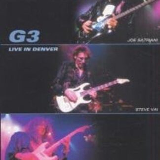 JOE SATRIANI, STEVE VAI, YNGWIE MALMSTEEN - G3 LIVE IN DENVER 1DVD