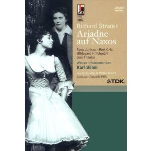 JURINAC, GRIST, HILLEBRECHT, T - STRAUSS: ARIADNE AUF NAXOS 1DVD