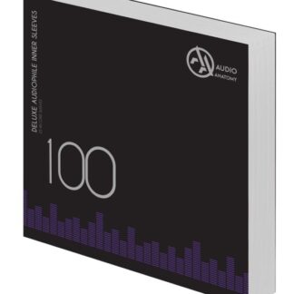 INNER SLEEVES - 100X 12" DELUXE AUDIOPHILE ANTISTATIC INNER SLEEVES WHITE(90 GRAM) 1AKSESUAR