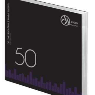 INNER SLEEVES - 50X 12" DELUXE AUDIOPHILE ANTISTATIC INNER SLEEVES CREAM(70 GRAM) 1AKSESUAR