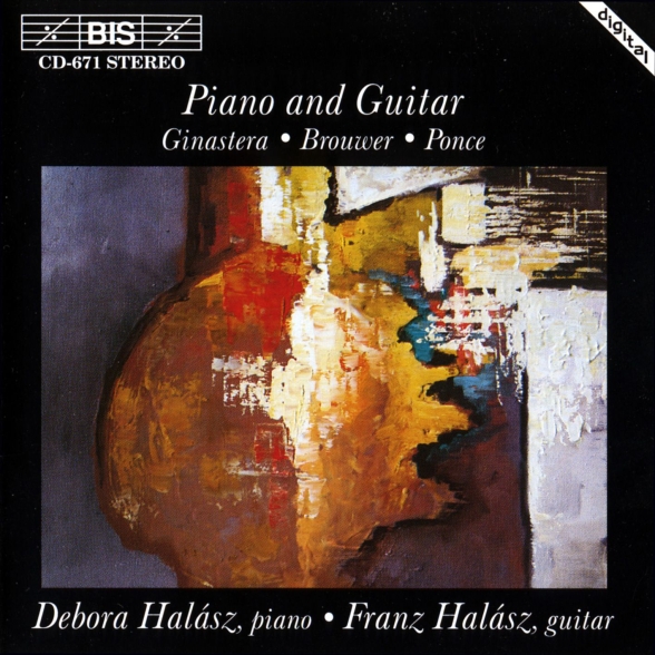 HALASZ, HALASZ - V/C: LATIN-AMERICAN MUSIC FOR PIANO AND GUITAR 1CD