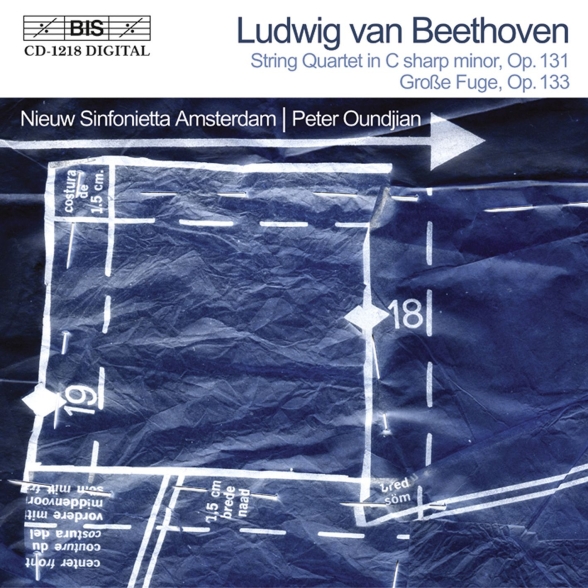 NIEUW SINFONIETTA AMSTERDAM, O - BEETHOVEN: GROSSE FUGE (FOR STRING ORCHESTRA) 1CD