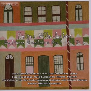 DONNA BROWN, THE CELLISTS OF T - VILLA-LOBOS: BACHIANAS BRASILEIRAS VOL. 3 1CD