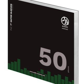 OUTER SLEEVES - 50X 7" PVC OUTER SLEEVES (140 MICRON) 1AKSESUAR