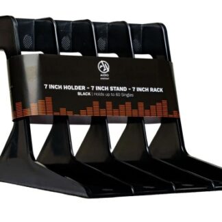 7 INCH STAND - 7 INCH SINGLE STAND - BLACK (HOLDS UP TO 60 SINGLES) 1AKSESUAR